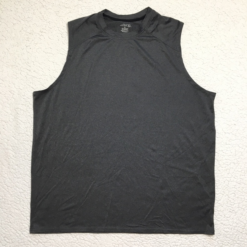 BCG Gray Tank Athletic Shirt Top